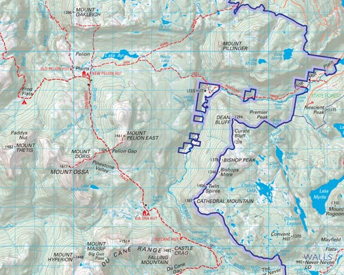 PURCHASE - Overland Track Map - Waterproof